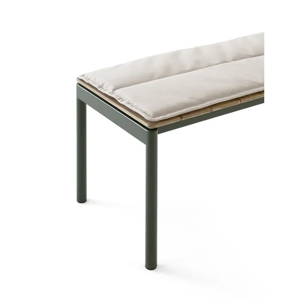 Ville AV27 Outdoor Bench Small 110x40 Bronze Green