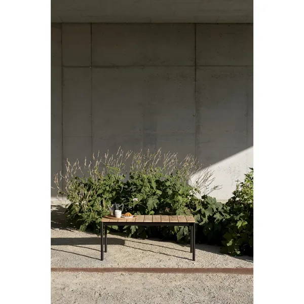 Ville AV27 Outdoor Bench Small 110x40 Bronze Green