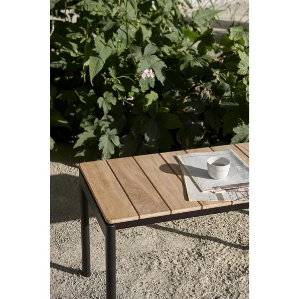 Ville AV27 Outdoor Bench Small 110x40 Bronze Green