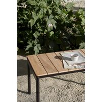 Ville AV27 Outdoor-Bank, Klein , 110 x 40 Cm, Bronze