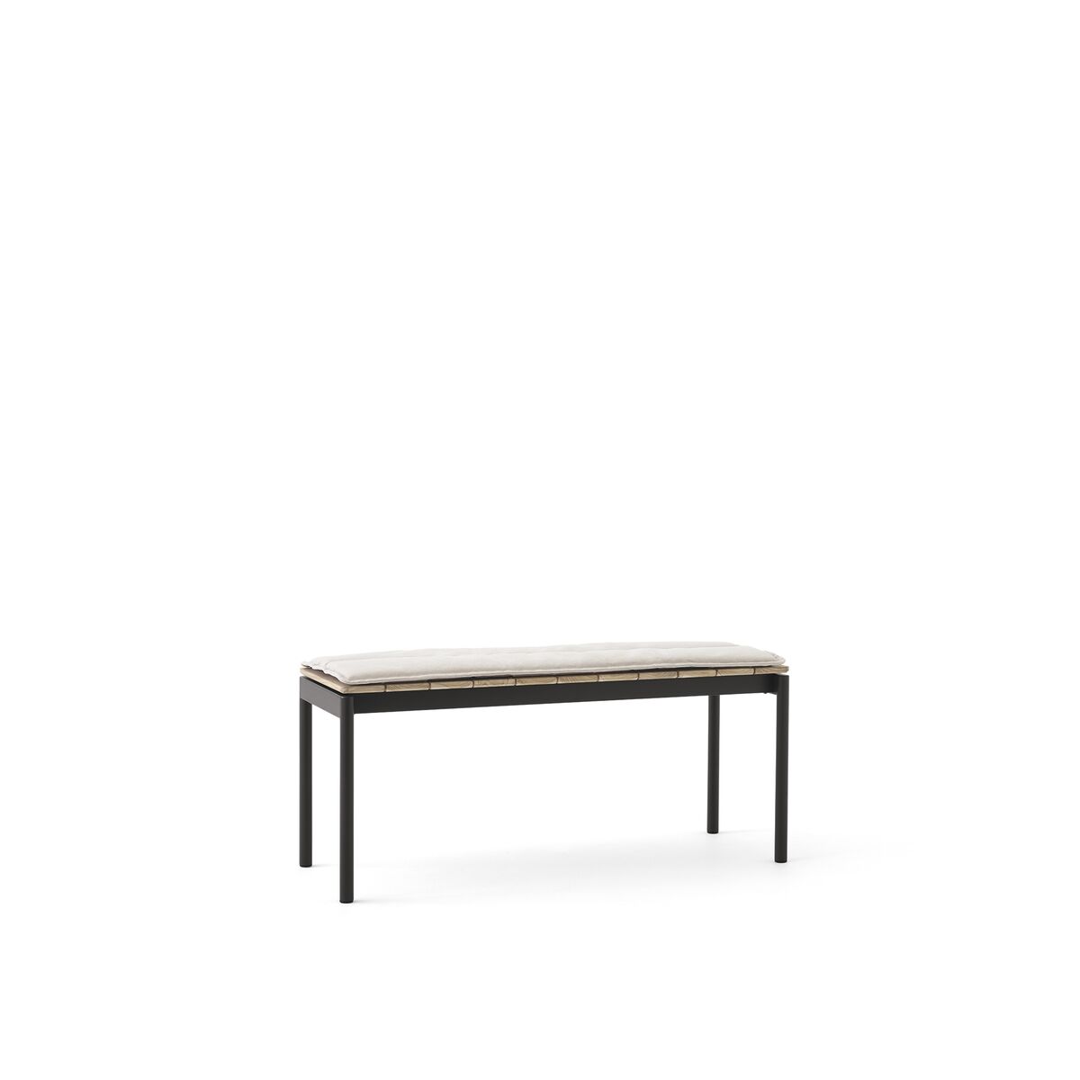 Ville Hagebenk AV27 Liten 110x40 Varm Sort