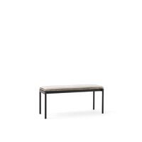 Ville Hagebenk AV27 Liten 110x40 Varm Sort