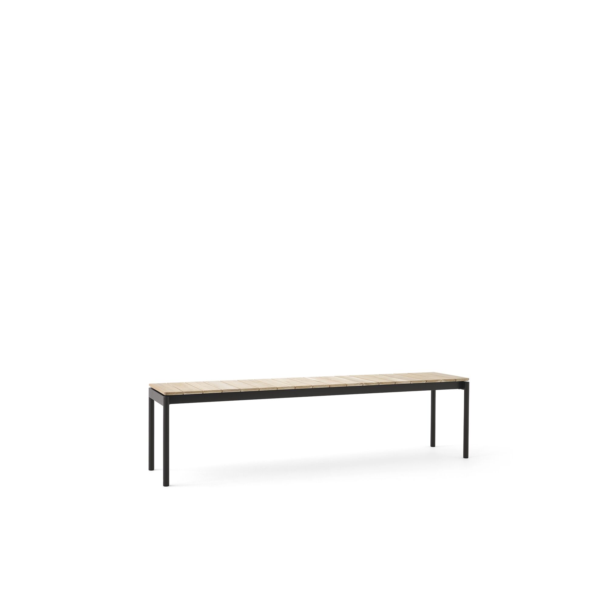 Ville Hagebenk AV28 Stor 180×40 Varm Sort
