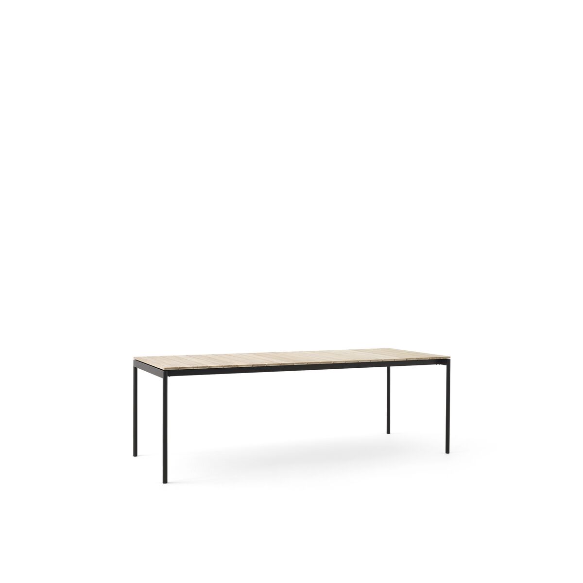 Ville AV26 Outdoor Dining Table Large 220x90 Warm Black