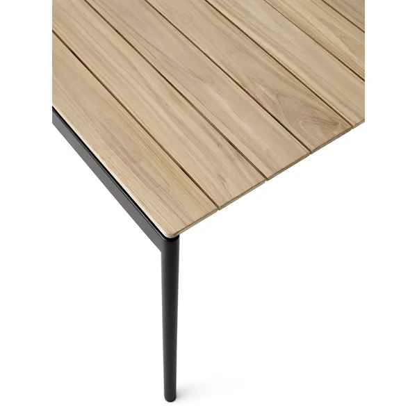 Ville AV26 Outdoor Dining Table Large 220x90 Warm Black