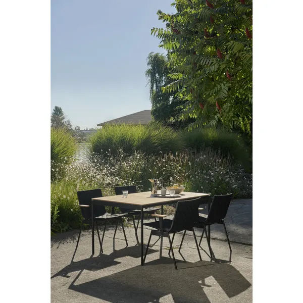 Ville AV26 Outdoor Dining Table Large 220x90 Warm Black