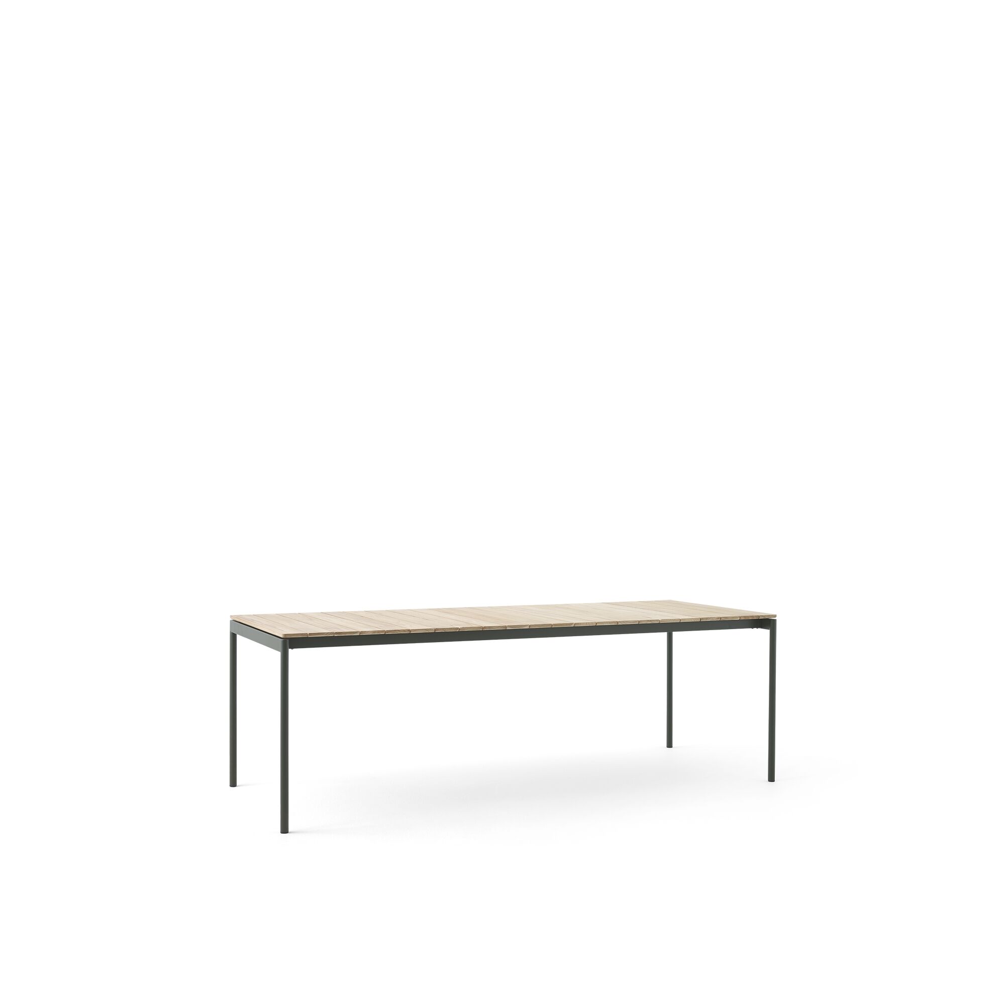 Ville AV26 Table à Manger D'extérieur Grand 220x90 Bronze Vert