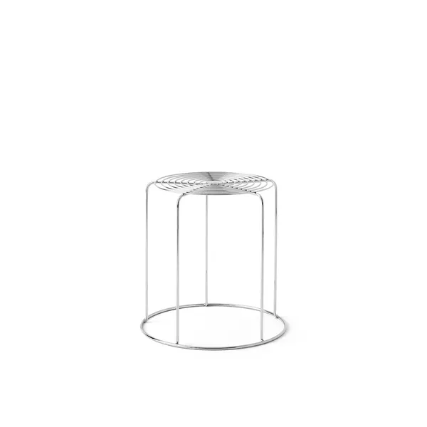 Wire VP11 Stool Stainless Steel
