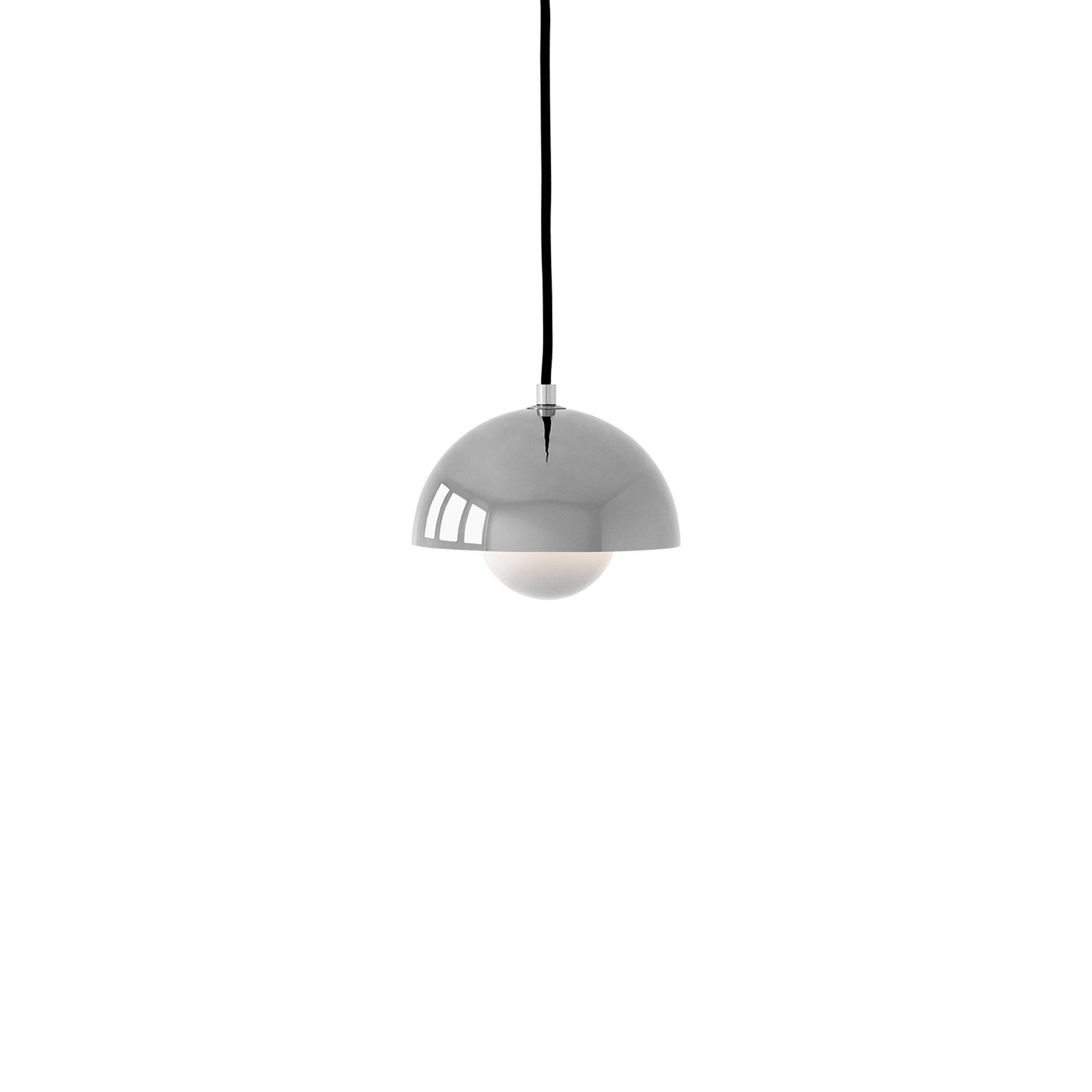 Flowerpot VP10 Taklampa Krom