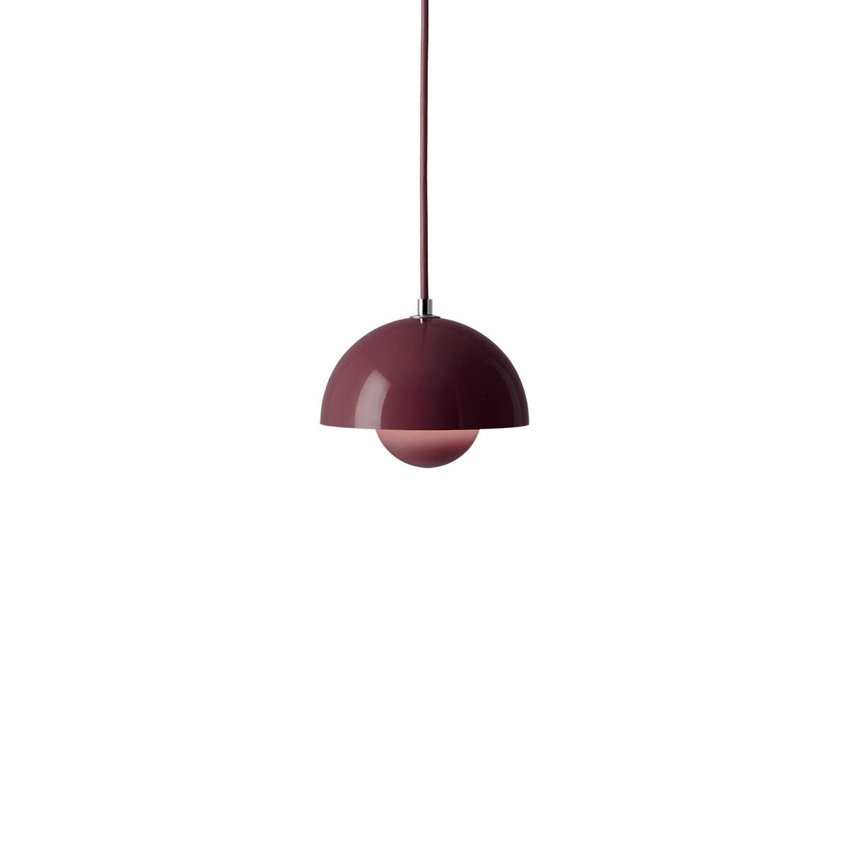 Flowerpot VP10 Taklampe Mørk Plomme