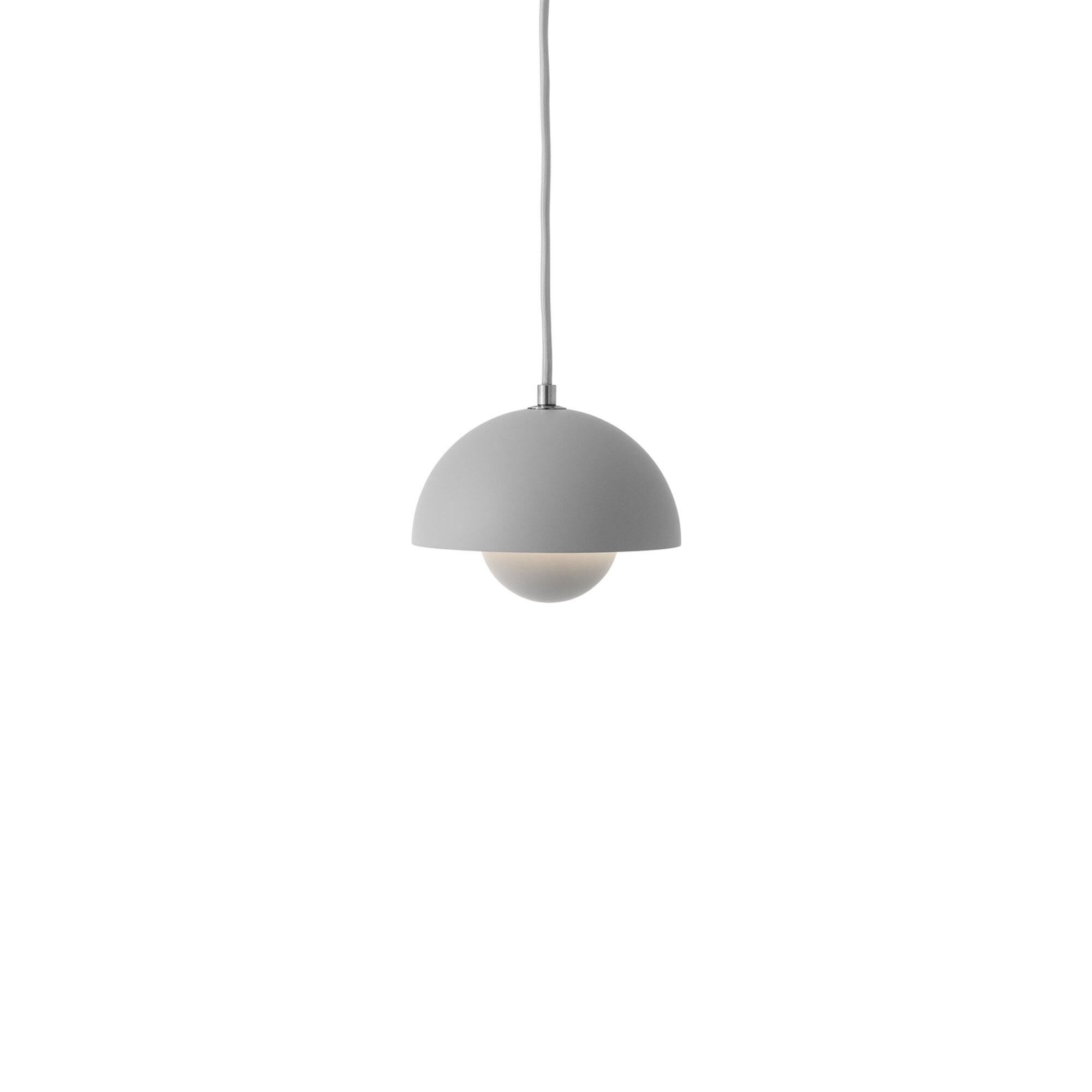 Flowerpot VP10 Suspension Gris Clair Mat