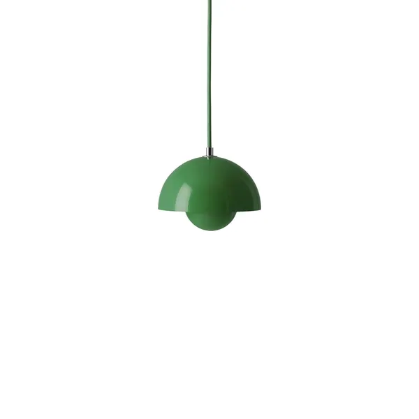 Flowerpot VP10 Lampa Wisząca Zielony