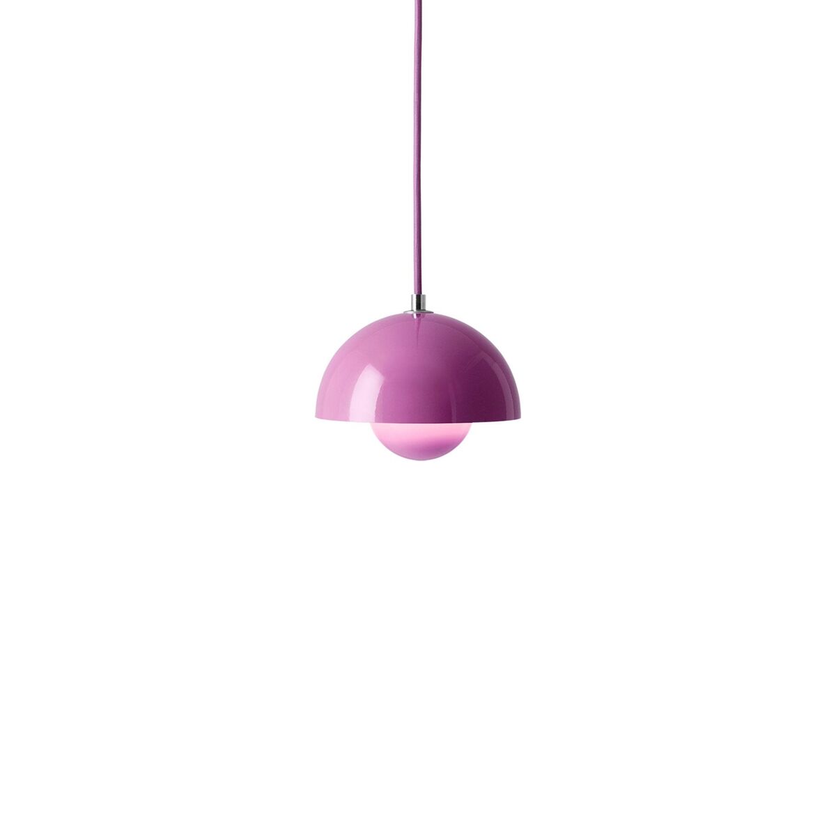 Flowerpot VP10 Lampa Wisząca Ostry Różowy