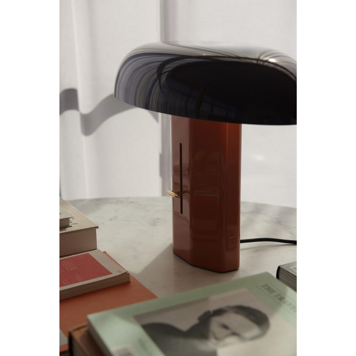 Montera JH42 Table Lamp Amber/Ruby