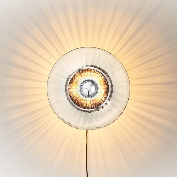 New Wave Optic Wandlampe Transparent