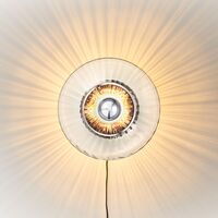 New Wave Optic Wandlampe Transparent