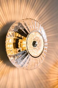 New Wave Optic Wandlampe Transparent