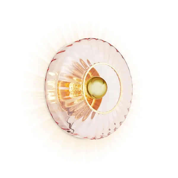 New Wave Optic Wandlampe Rosa