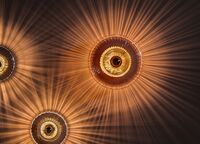 New Wave Optic Wandlampe Rosa