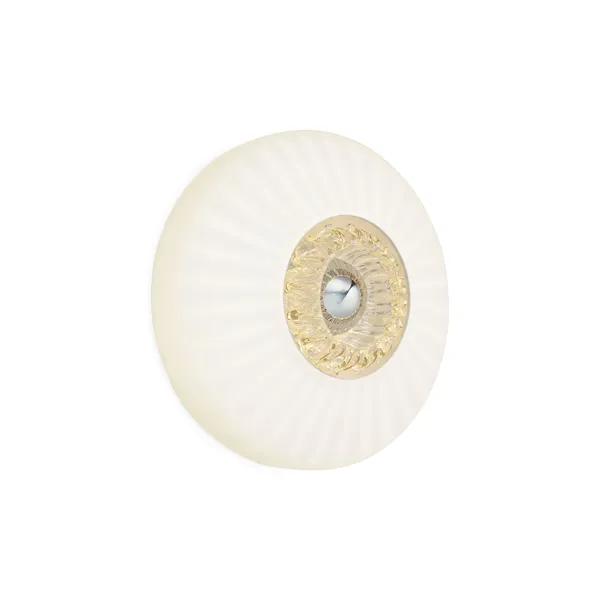 New Wave Optic Wall Lamp Opal Glass