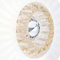 New Wave Optic Wall Lamp Opal Glass