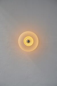 New Wave Optic Wall Lamp Opal Glass