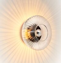 New Wave Optic XL Wall Lamp Transparent