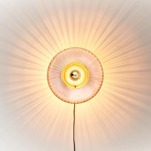 New Wave Optic XL Wall Lamp Rosa