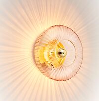 New Wave Optic XL Wall Lamp Rosa