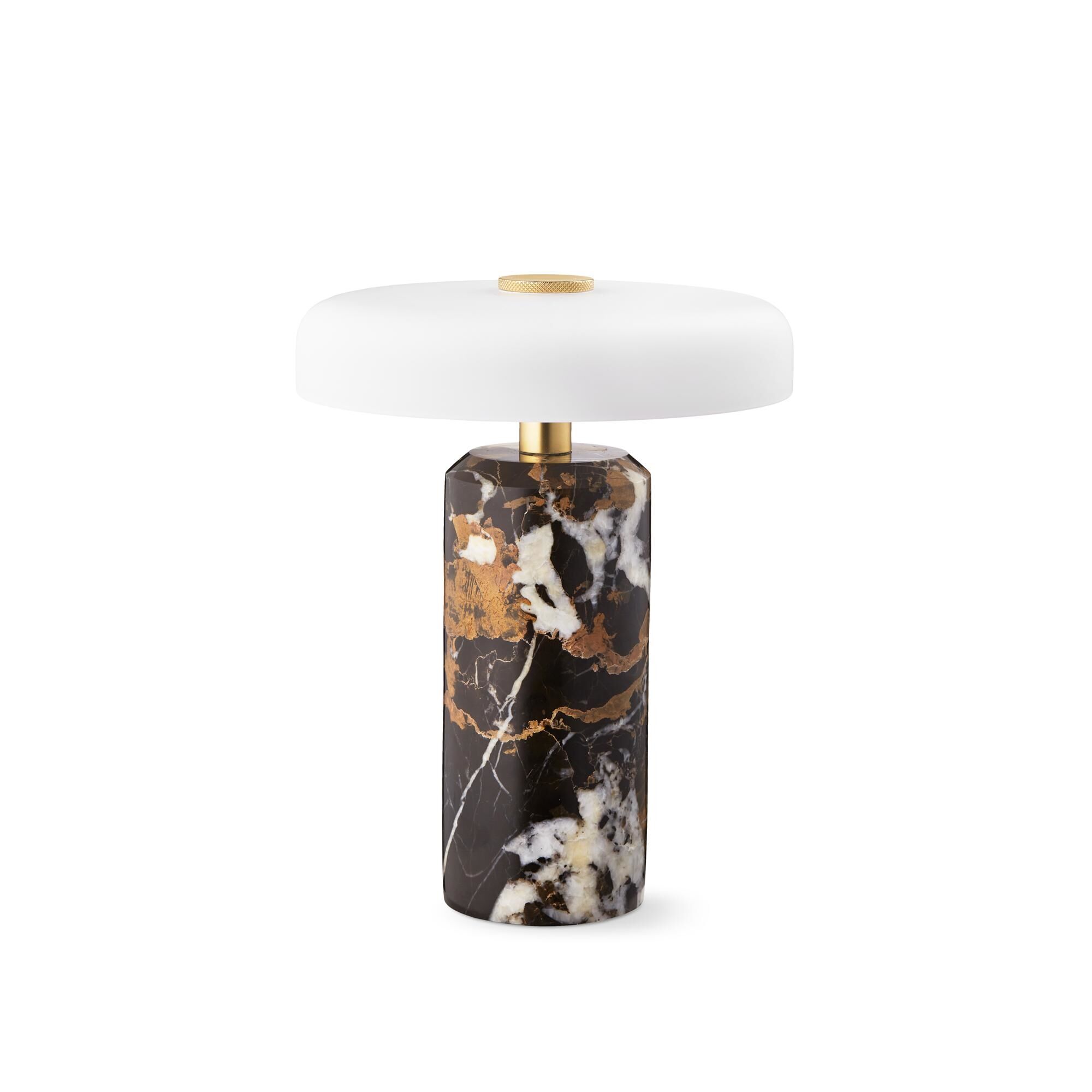 Lampe Portable Trip , Marbre Argile Foncé/opale Mat