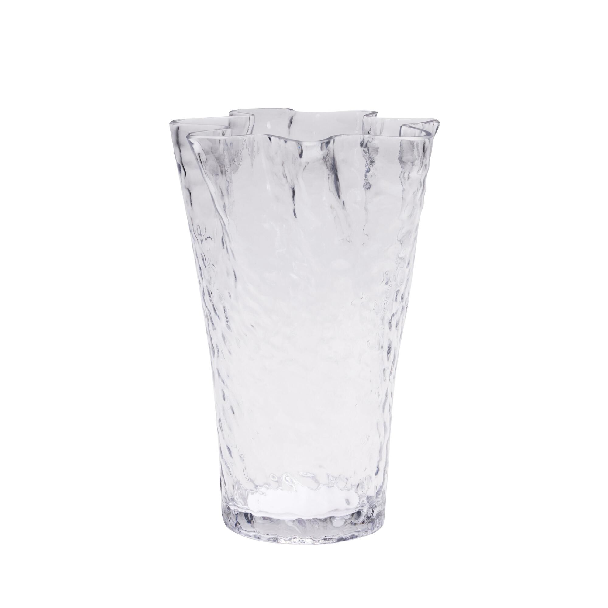 Vase à Volants Transparent