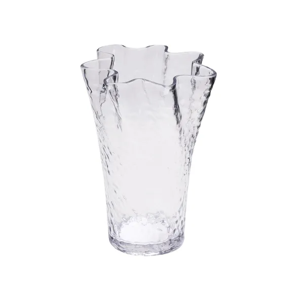 Ruffle Vase Clear