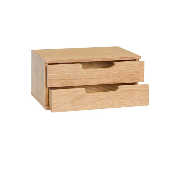 AtHand Wall Shelf/Bedside Table Natural