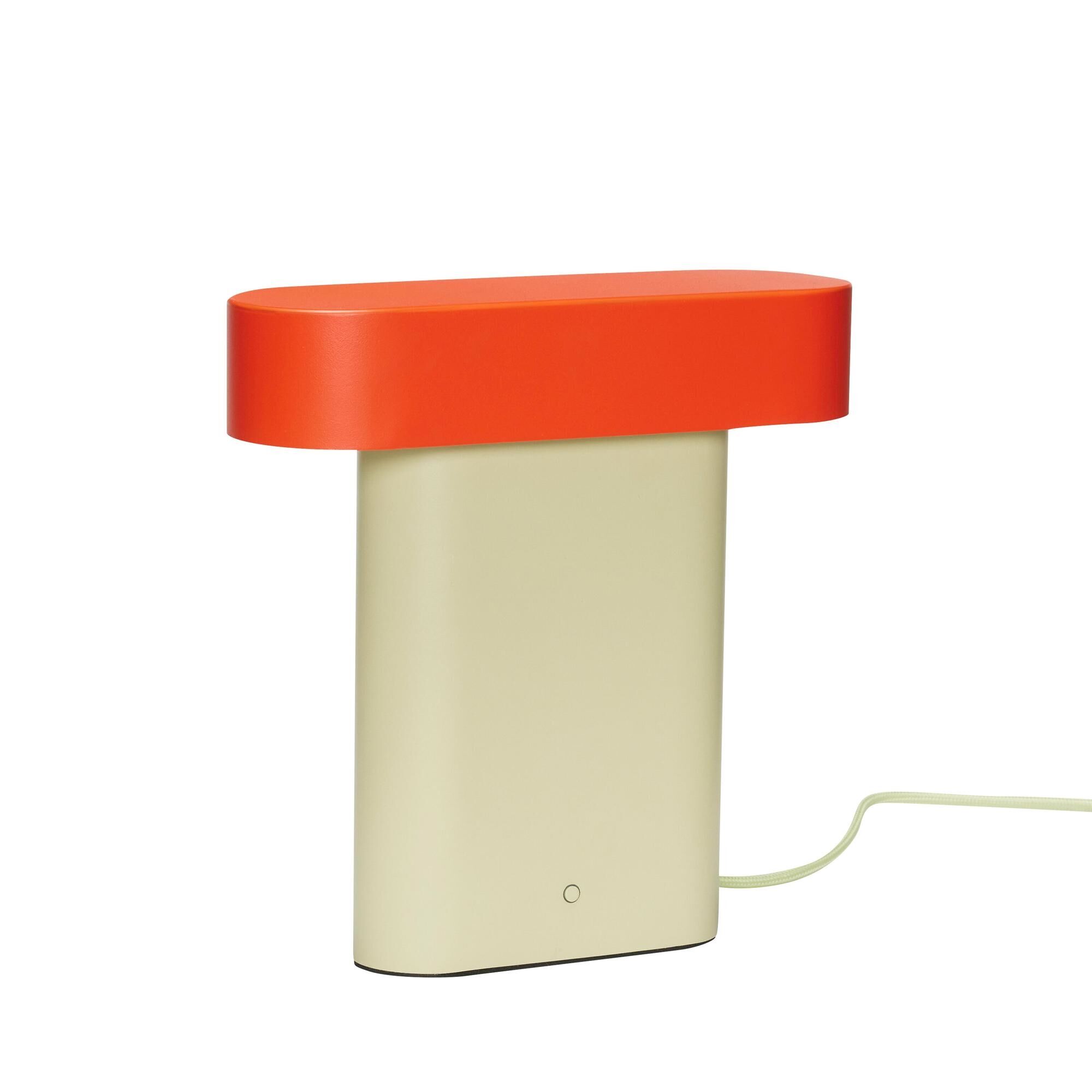 Sleek Lampe à Poser Vert/ Rouge