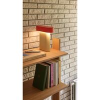 Sleek Table Lamp Green/ Red