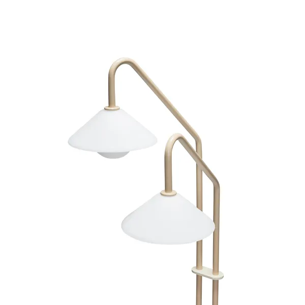 Como Stehlampe Beige