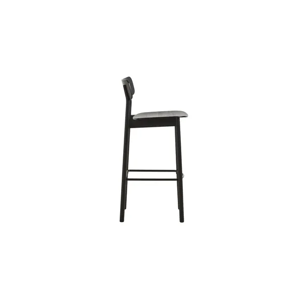 Soma Barstool Black Painted Ash