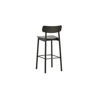 Soma Barstool Black Painted Ash