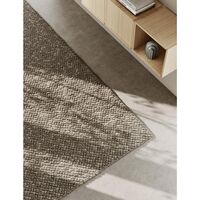 Tact Teppich 170x240 cm Braun