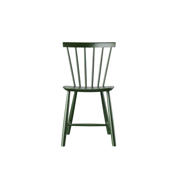 J46 Dining Table Chair Bottle Green