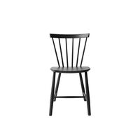 J46 Dining Table Chair Black