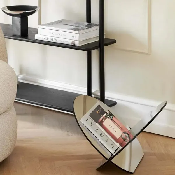Silia Magazine Holder Stainless Steel