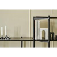 Invi Shelving Unit 2 Black Black