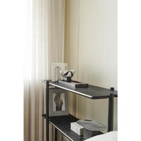 Invi Shelving Unit 2 Black Black
