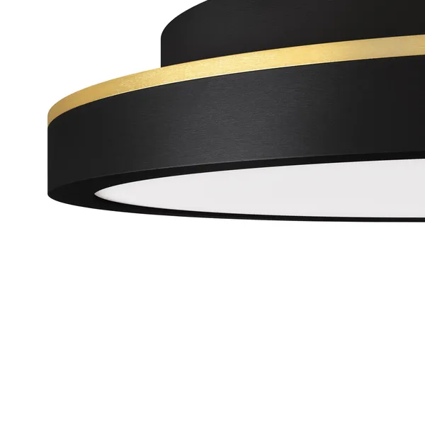 Plafon 20 Loftlampe Sort/Messing