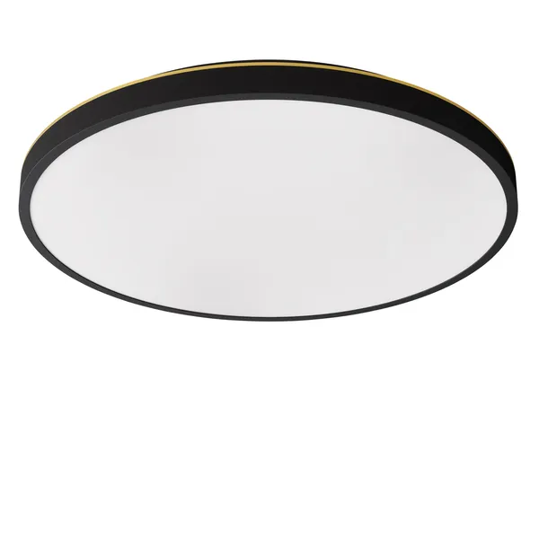 Plafon 45 Lampa Sufitowa Czarna/Mosiądz