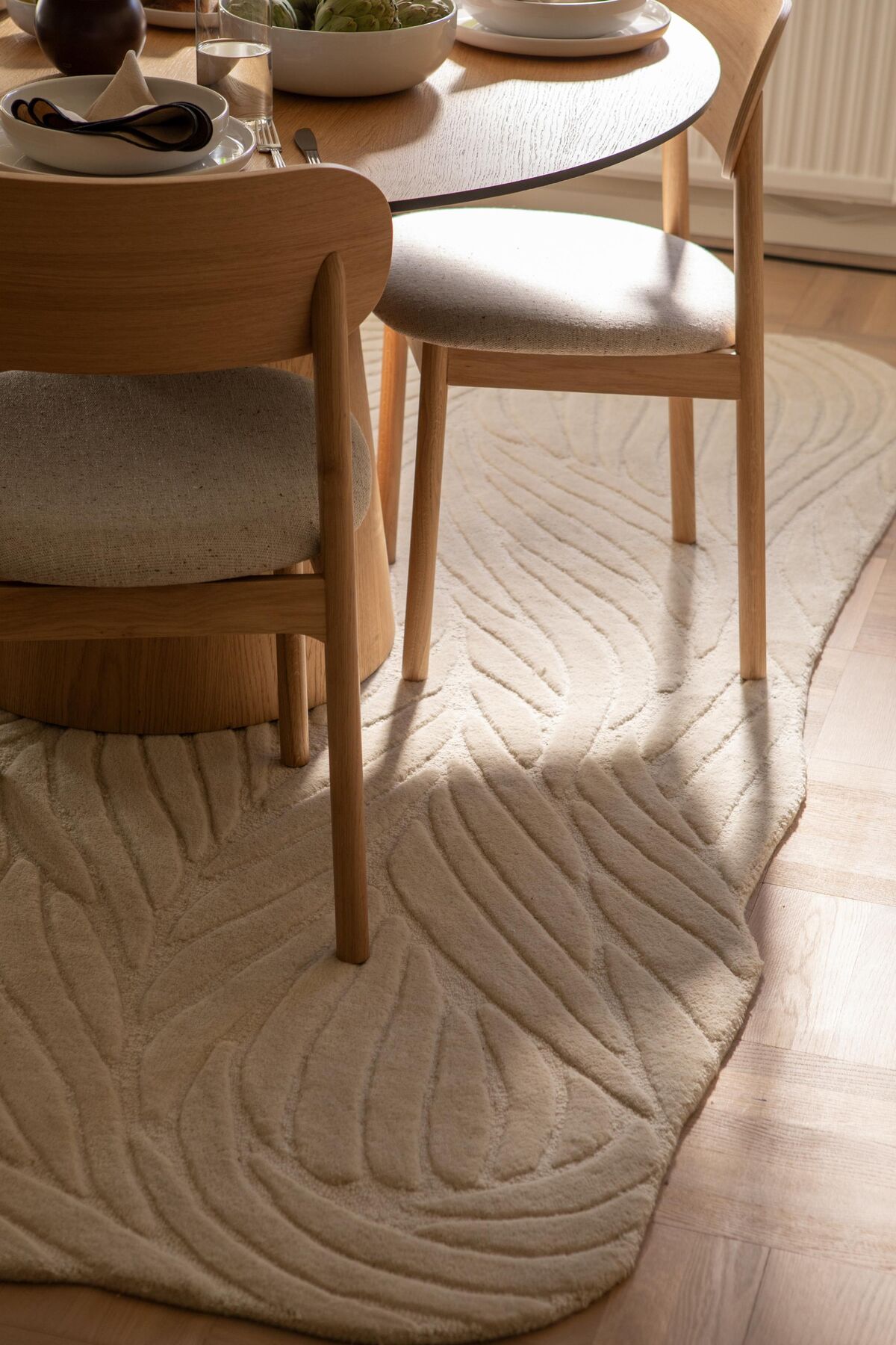 Elephant Spisebordsstol Naturligt Egetræ/Beige Breeze
