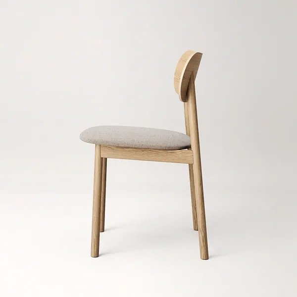 Elephant Matstol Naturlig Ek/Beige Breeze