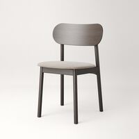 Elephant Eetkamerstoel Donker Eiken/Beige Breeze
