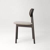 Elephant Eetkamerstoel Donker Eiken/Beige Breeze